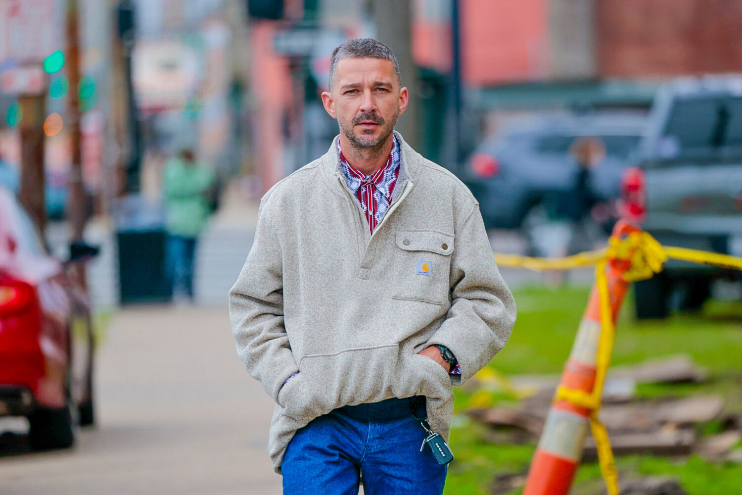 Actor Shia LaBeouf, who was arrested this month over an alleged assault outside a bar during Mardi ...