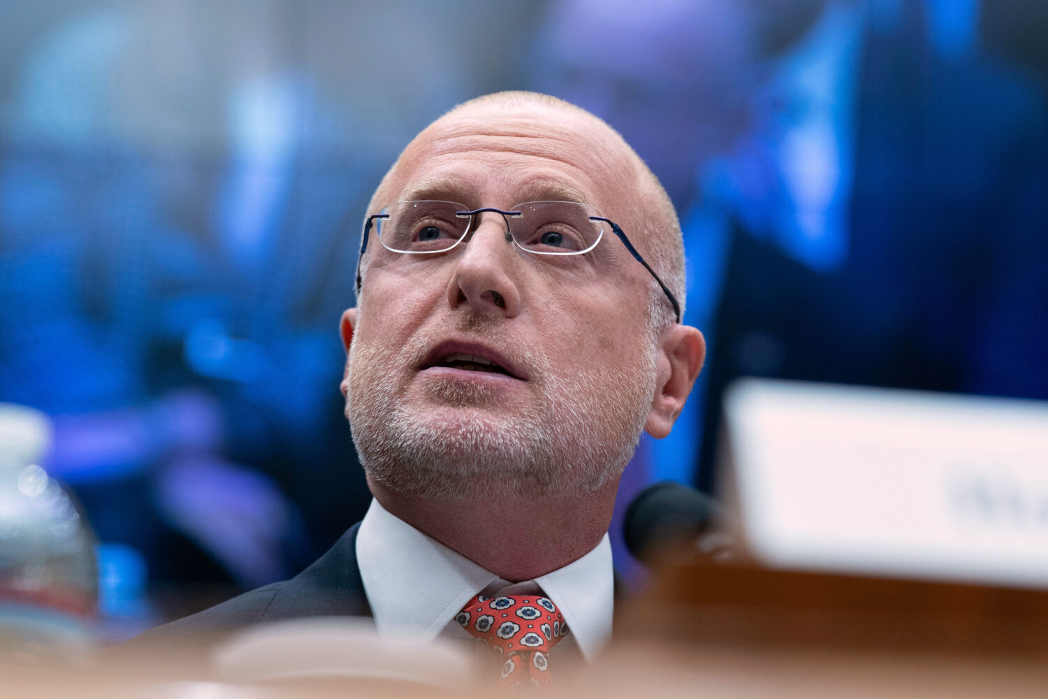 FILE - Federal Communications Commission chairman Brendan Carr testifies before the House Committee...