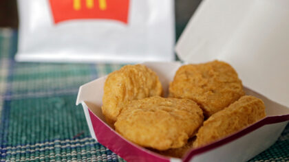 With caviar McNuggets and heart-shaped pizza, fast food chains hope to win Valentine's diners