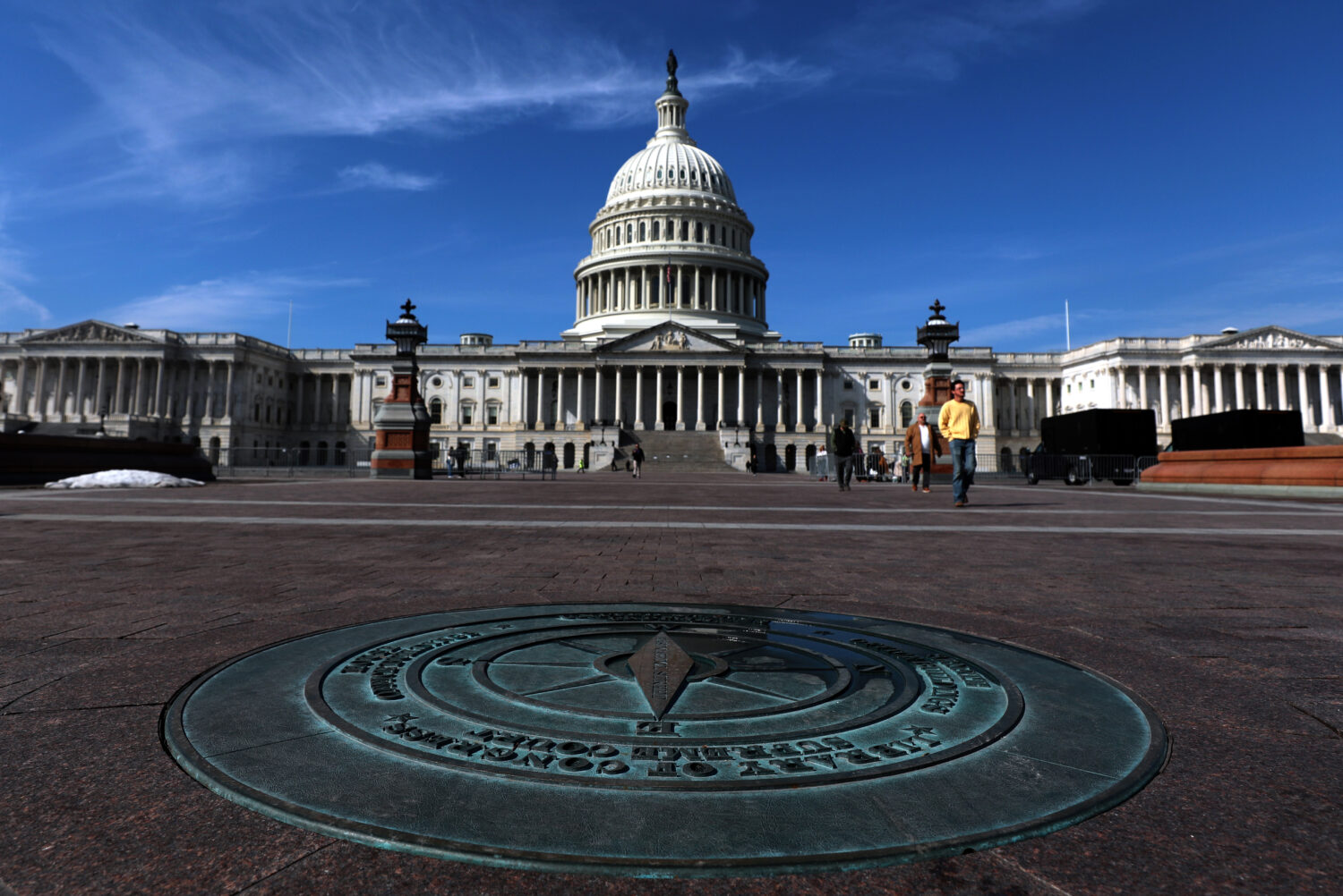 The U.S. Capitol is photographed Friday, Feb. 27, 2026, in Washington. (AP Photo/Rahmat Gul)Credit:...