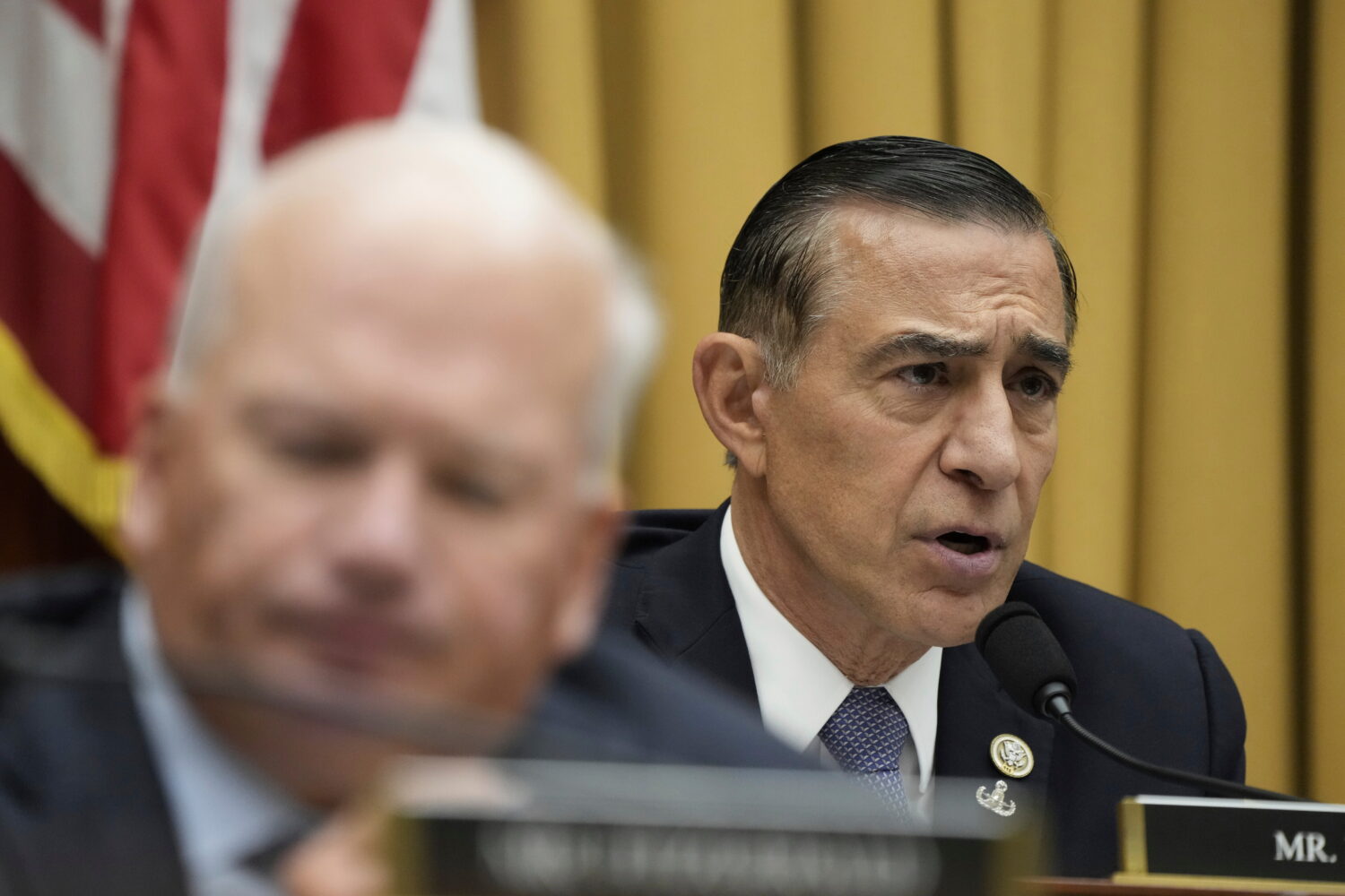 FILE - Rep. Darrell Issa, R-Calif., speaks during a House Judiciary Committee hearing, Sept. 20, 20...