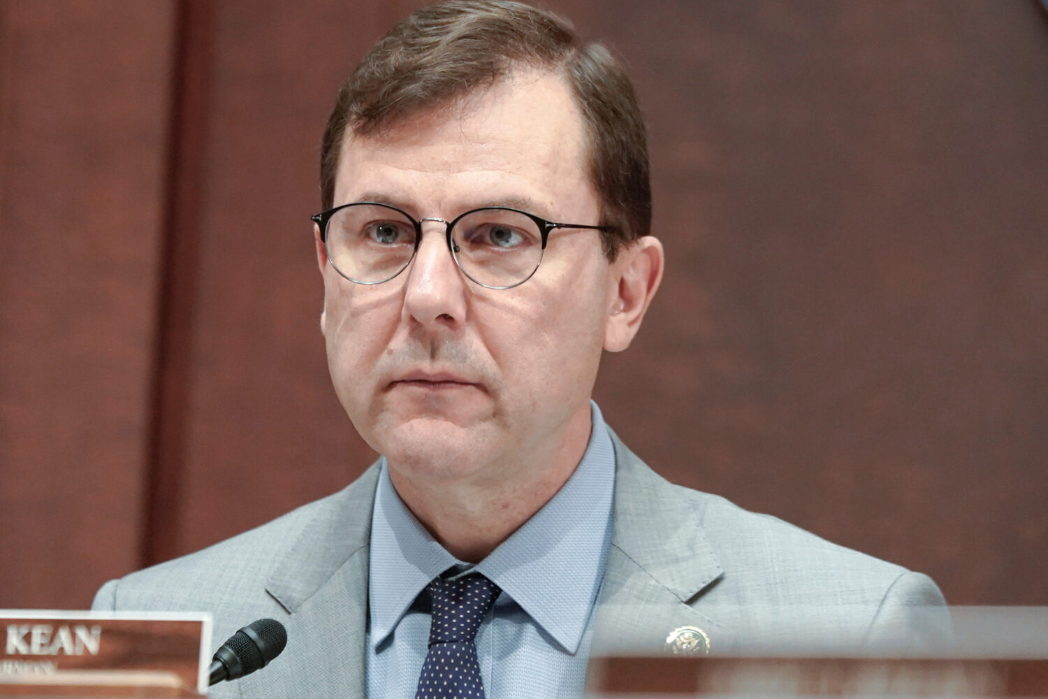 FILE - Rep. Tom Kean, R-N.J., listens during a Subcommittee of the House Foreign Affairs about Bela...