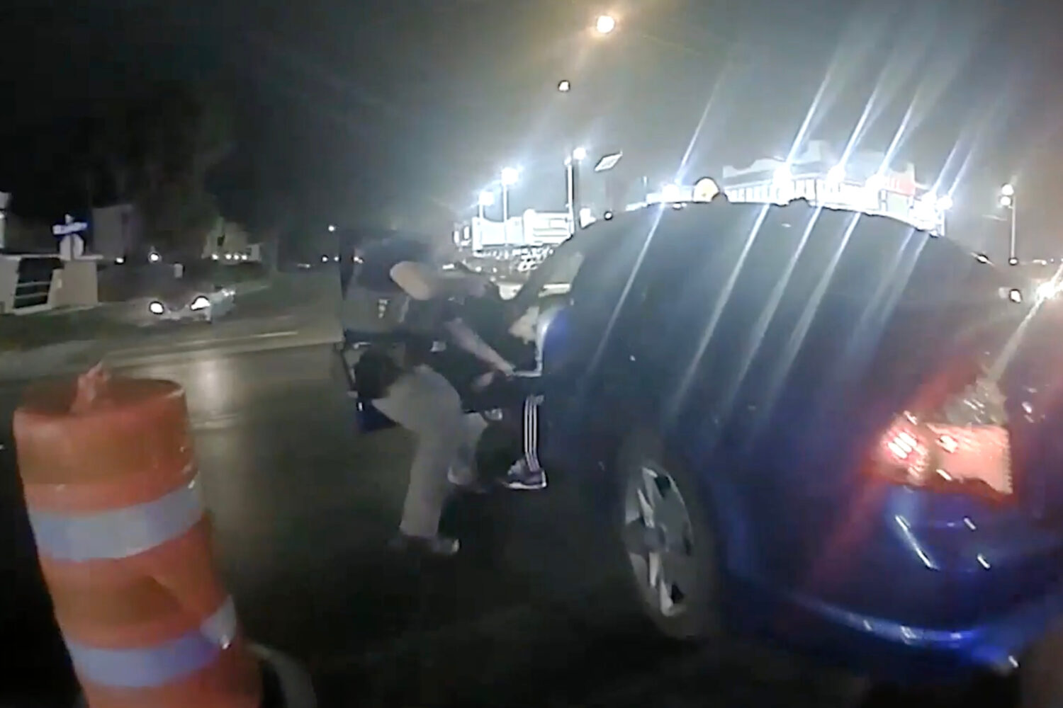 In this image from video provided by the Texas Department of Public Safety, Homeland Security Inves...
