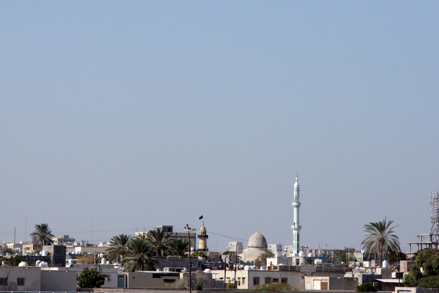 FILE -A view of the island of Qeshm, which oversees the strategic waterway of the Strait of Hormuz,...