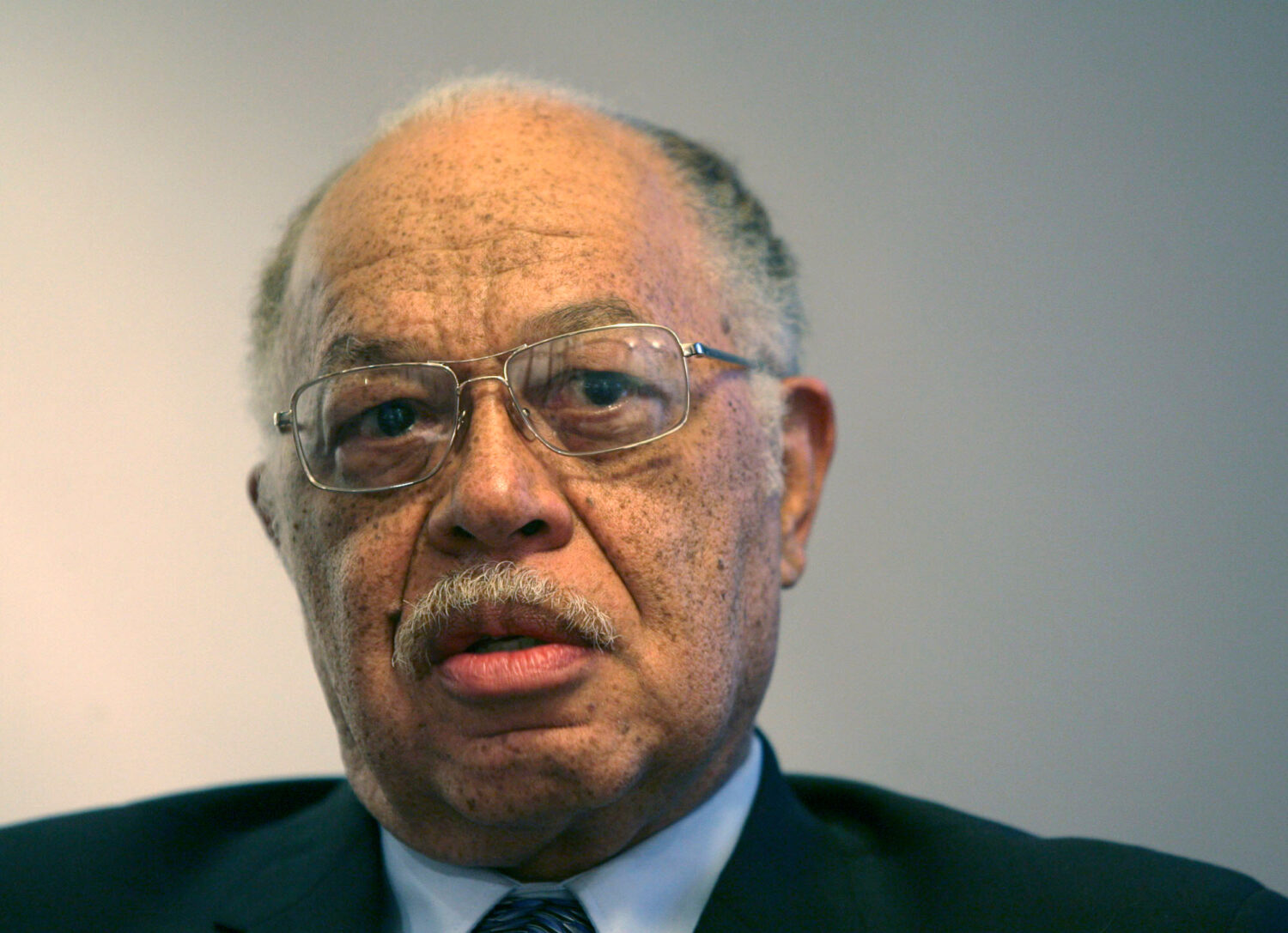 FILE - Dr. Kermit Gosnell is seen during an interview with the Philadelphia Daily News at his attor...