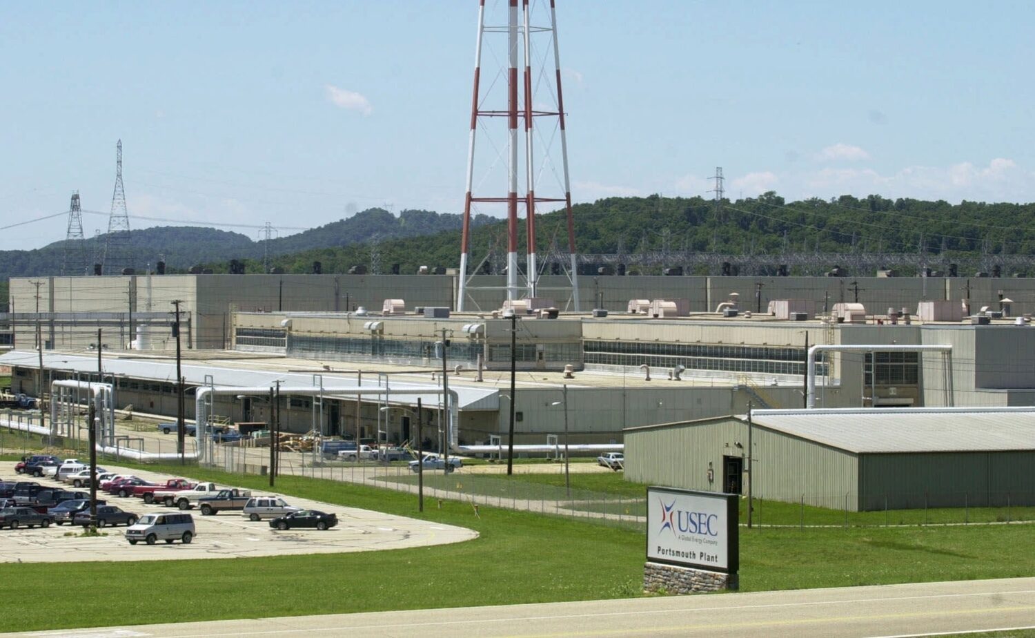 FILE - This June 22, 2000 file photo shows the Portsmouth Gaseous Diffusion Plant near Piketon, Ohi...