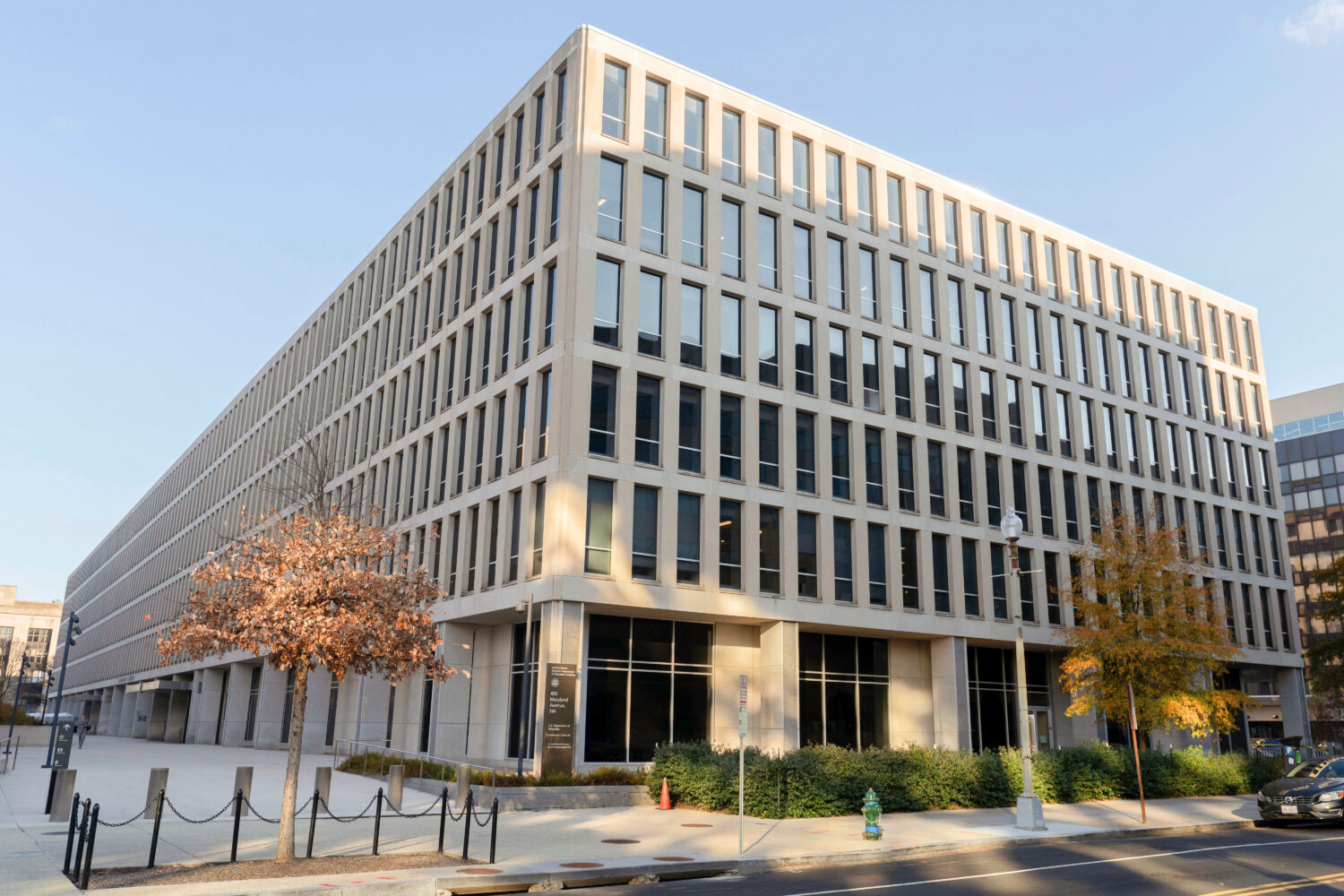 FILE - The U.S. Department of Education building is seen in Washington, Dec. 3, 2024. (AP Photo/Jos...