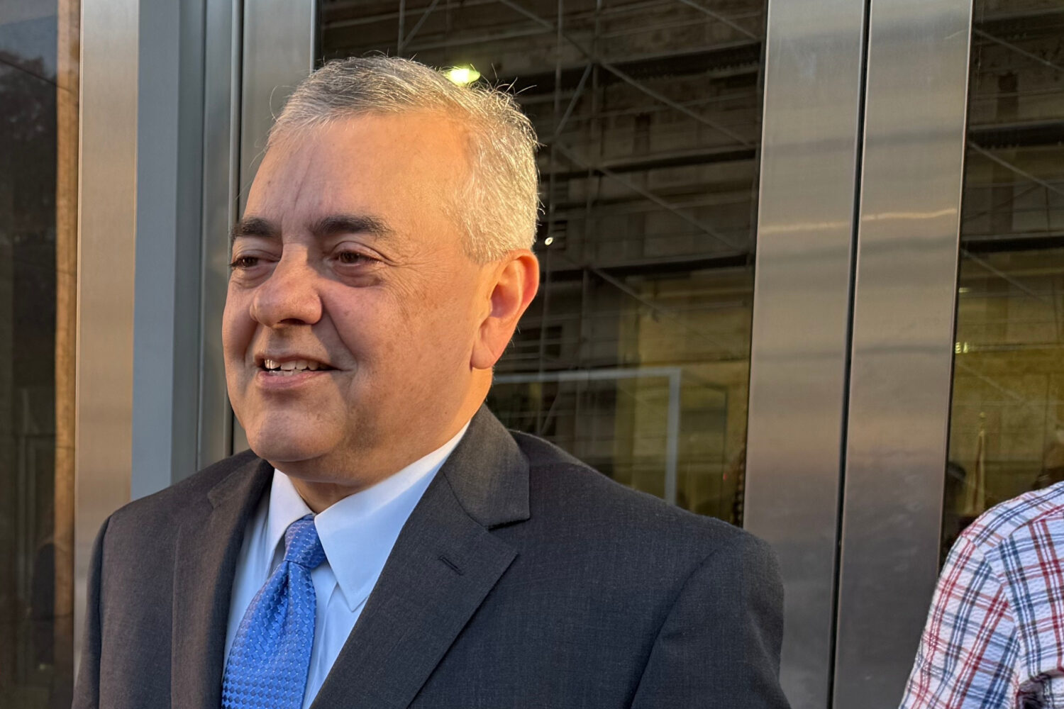 Former congressman David Rivera arrives at the James Lawrence King Federal Building on Tuesday, Mar...