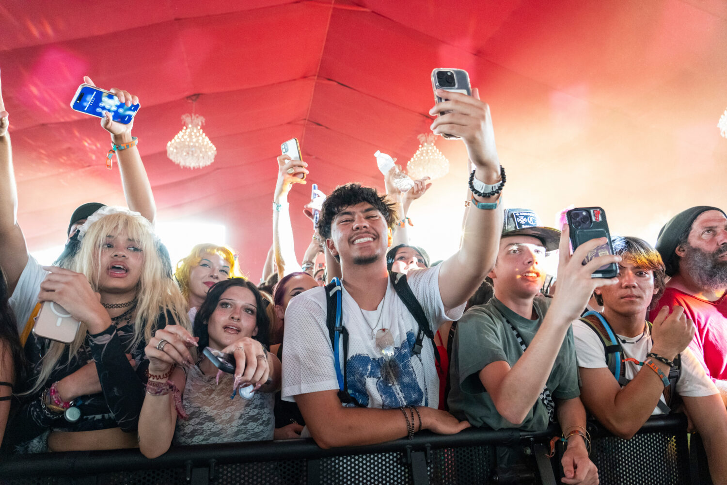 FILE - Festivalgoers are seen during the first weekend of the Coachella Valley Music and Arts Festi...