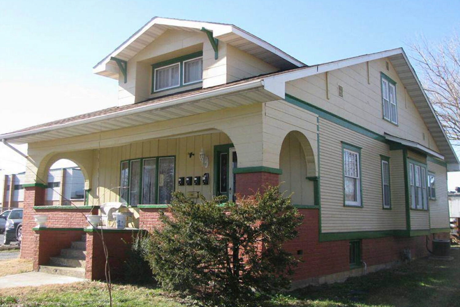 This photo provided by Grady Adams shows the house at 113 McCann Street in Benton, Illinois, where ...