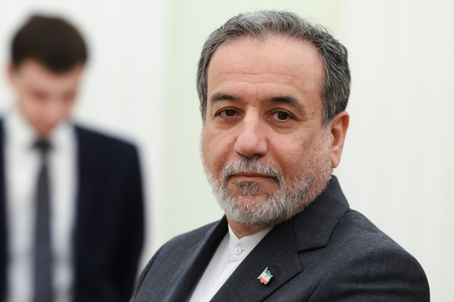 FILE - Iranian Foreign Minister Abbas Araghchi stands waiting to meet Russian President Vladimir Pu...