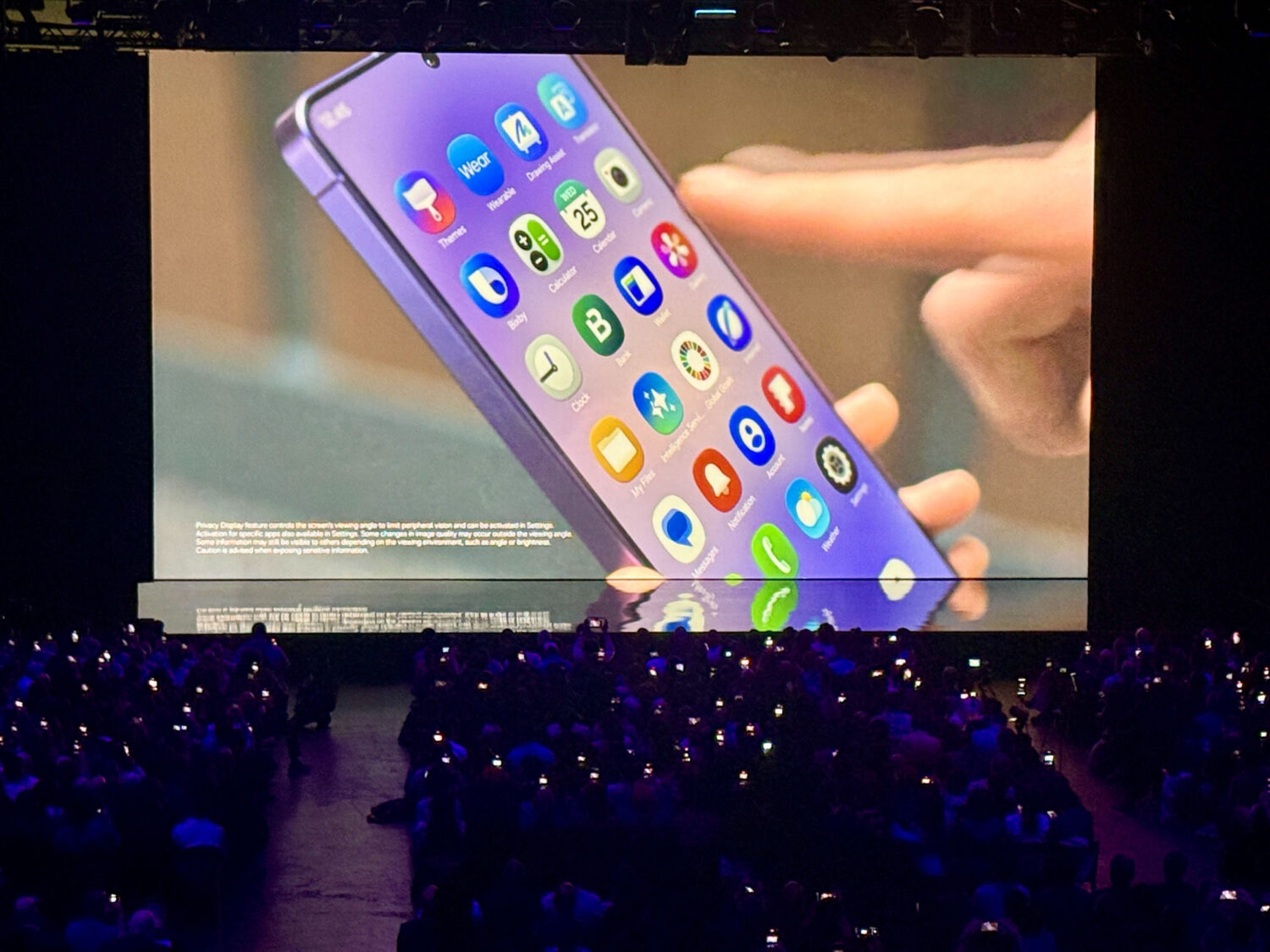 FILE - Samsung unveils its latest Galaxy smartphones during a showcase in San Francisco, Feb. 25, 2...
