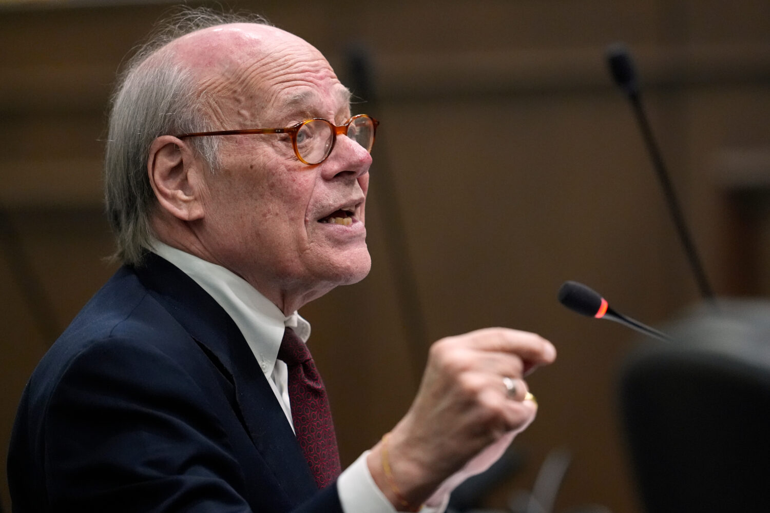Rep. Steve Cohen, D-Tenn., of Memphis, testifies before a Senate Judiciary committee during a speci...