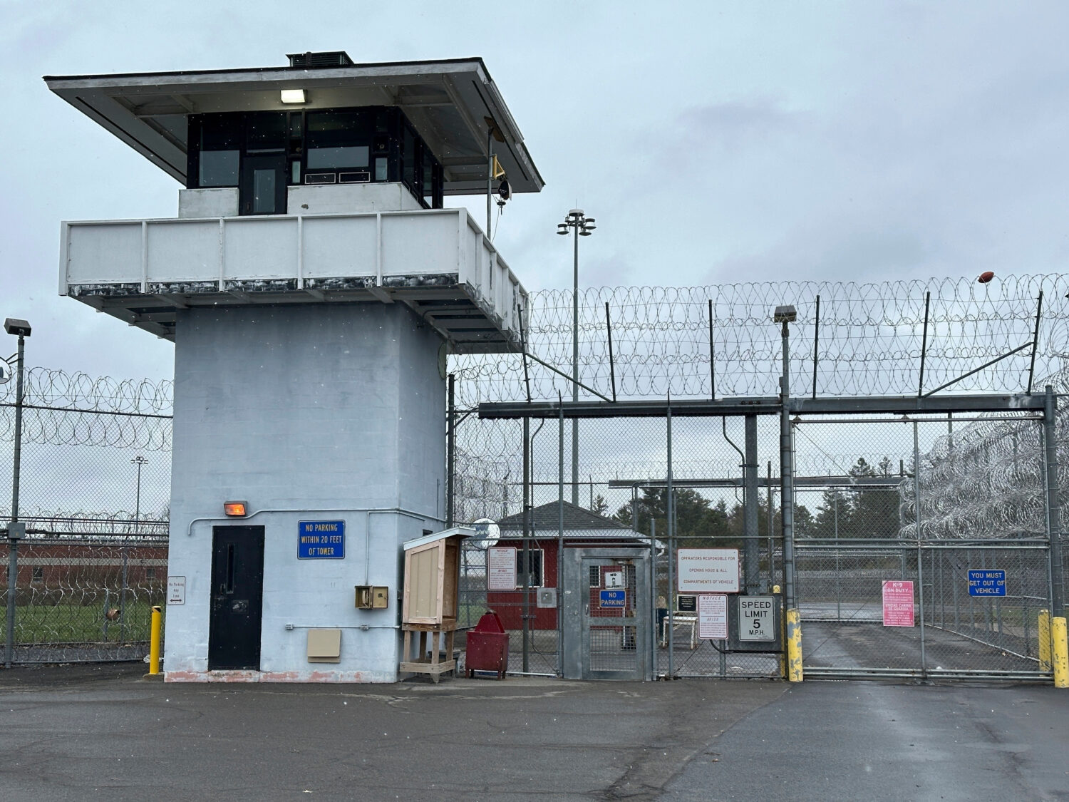 FILE - The Mid-State Correctional Facility is seen on April 16, 2025, in Marcy, N.Y. (AP Photo/Mich...