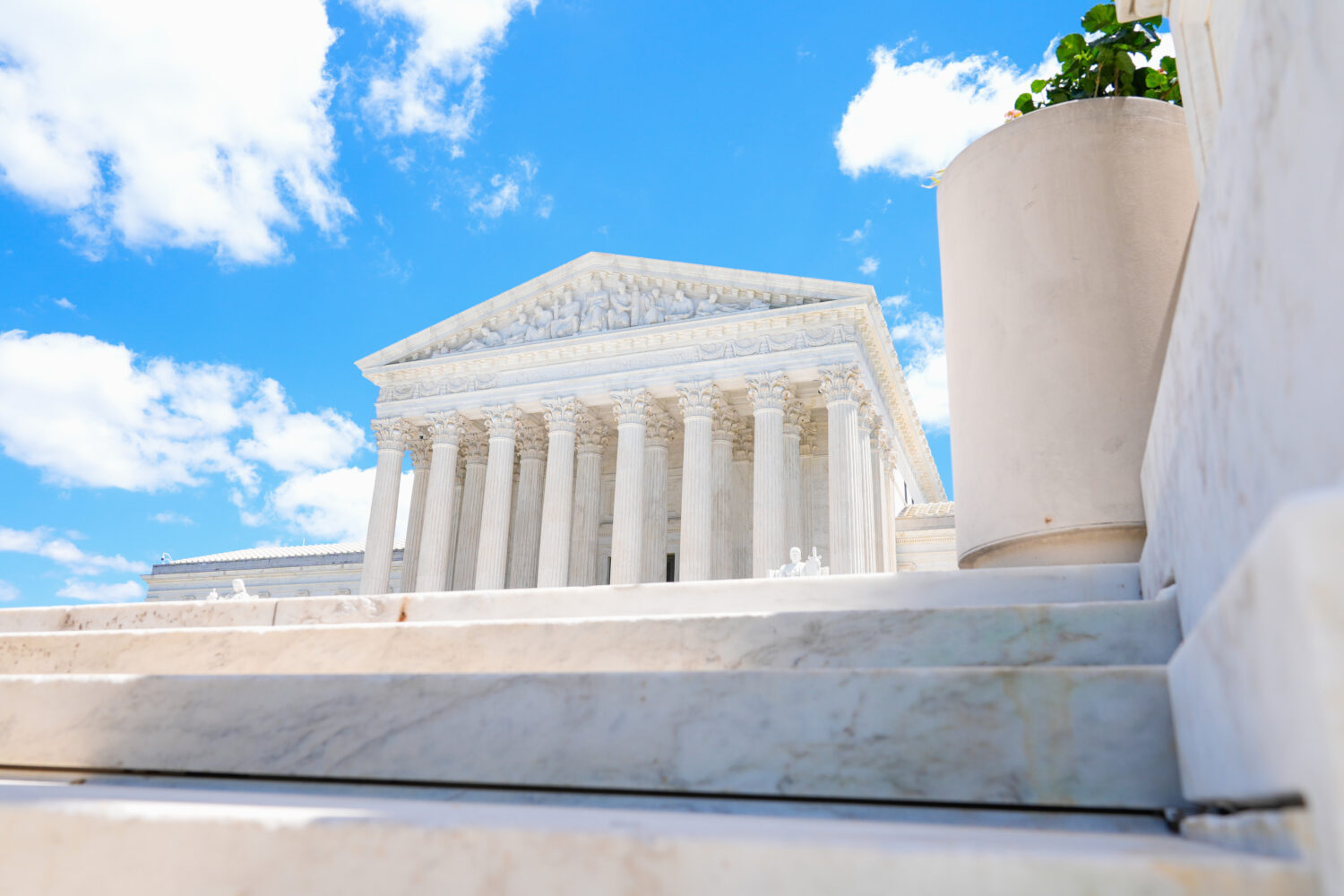 The U.S. Supreme Court is seen Friday, May 15, 2026, in Washington. (AP Photo/Mariam Zuhaib)Credit:...