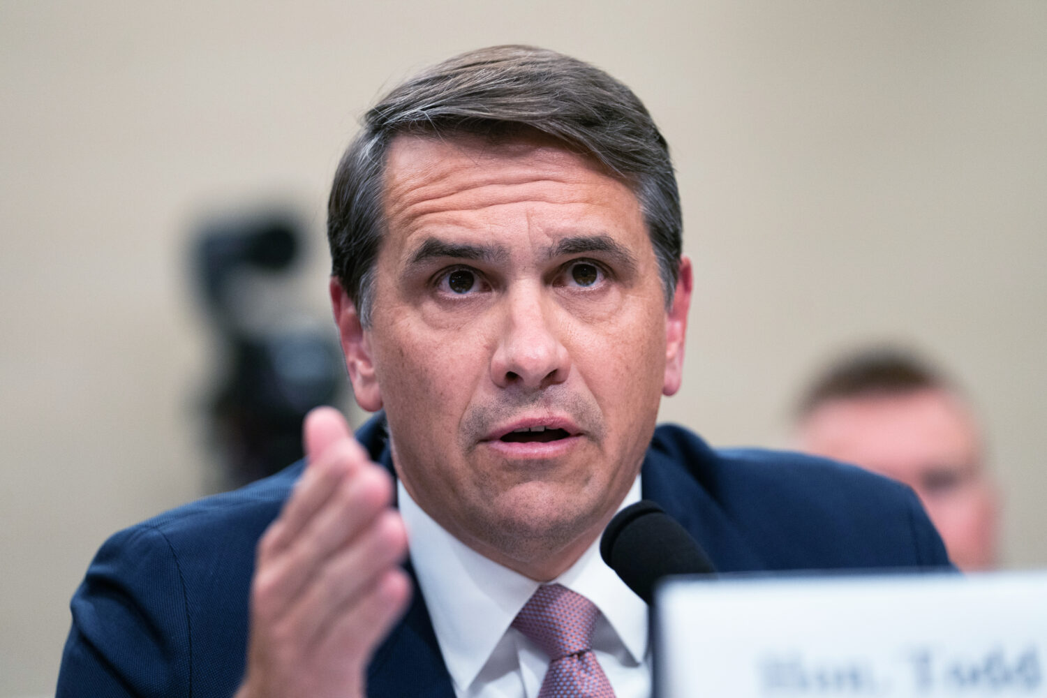 Acting Attorney General Todd Blanche testifies before the House Appropriations Committee, Tuesday, ...