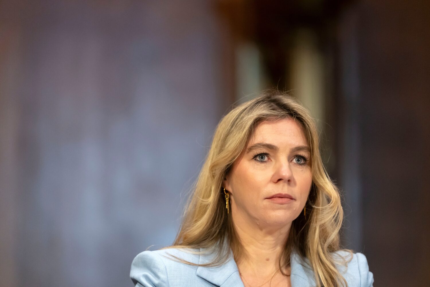 FILE - Sarah Wynn-Williams, Facebook's former director of Global Public Policy, testifies on Capito...