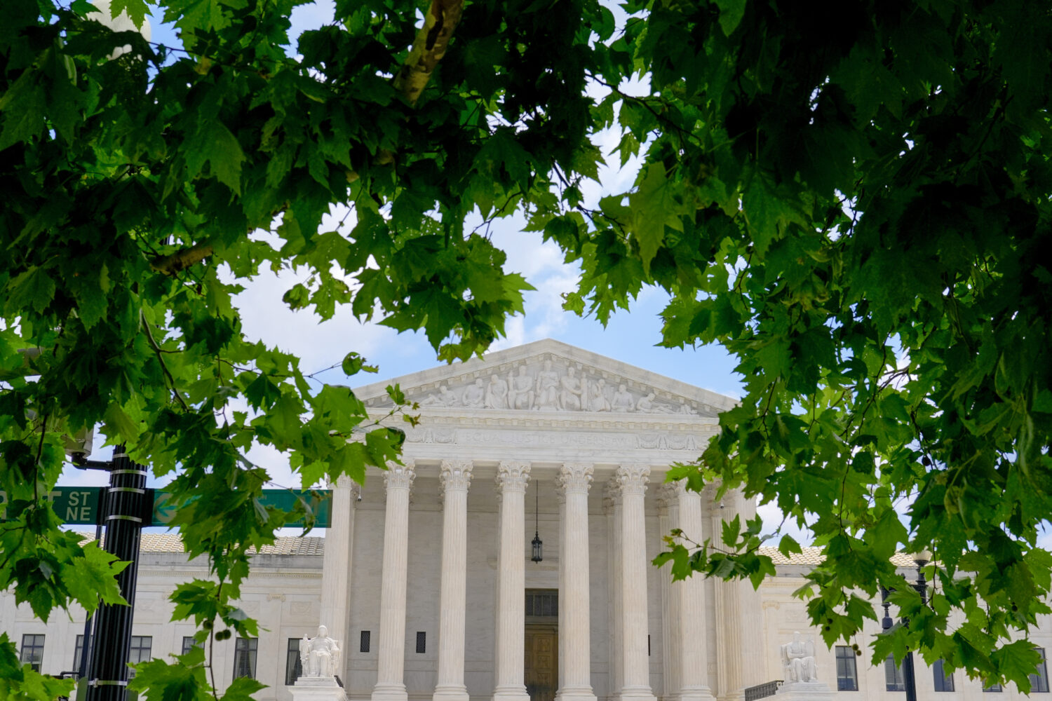 The U.S. Supreme Court is seen Monday, June 29, 2026, in Washington. (AP Photo/Mariam Zuhaib)Credit...