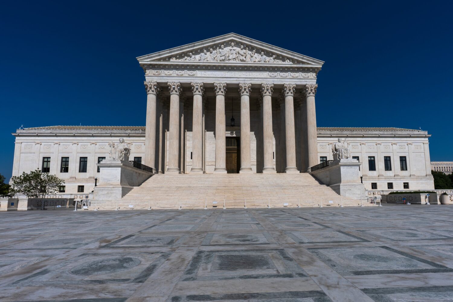 FILE - The Supreme Court is seen in Washington, May 18, 2026. (AP Photo/J. Scott Applewhite, File)C...