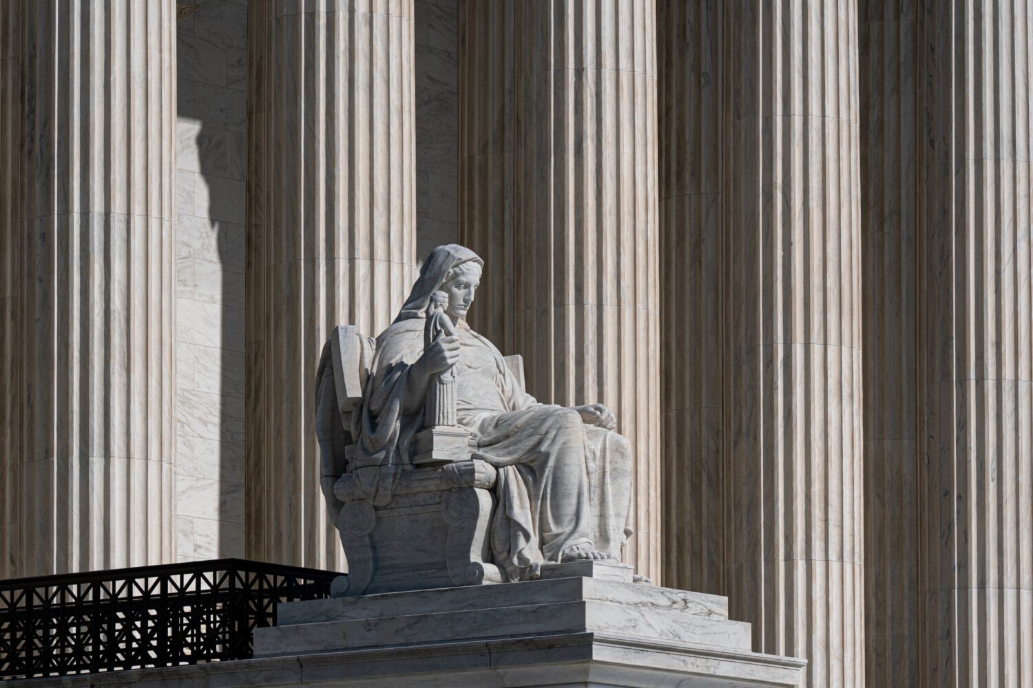 The Supreme Court is seen in Washington, Monday, May 18, 2026. (AP Photo/J. Scott Applewhite)Credit...