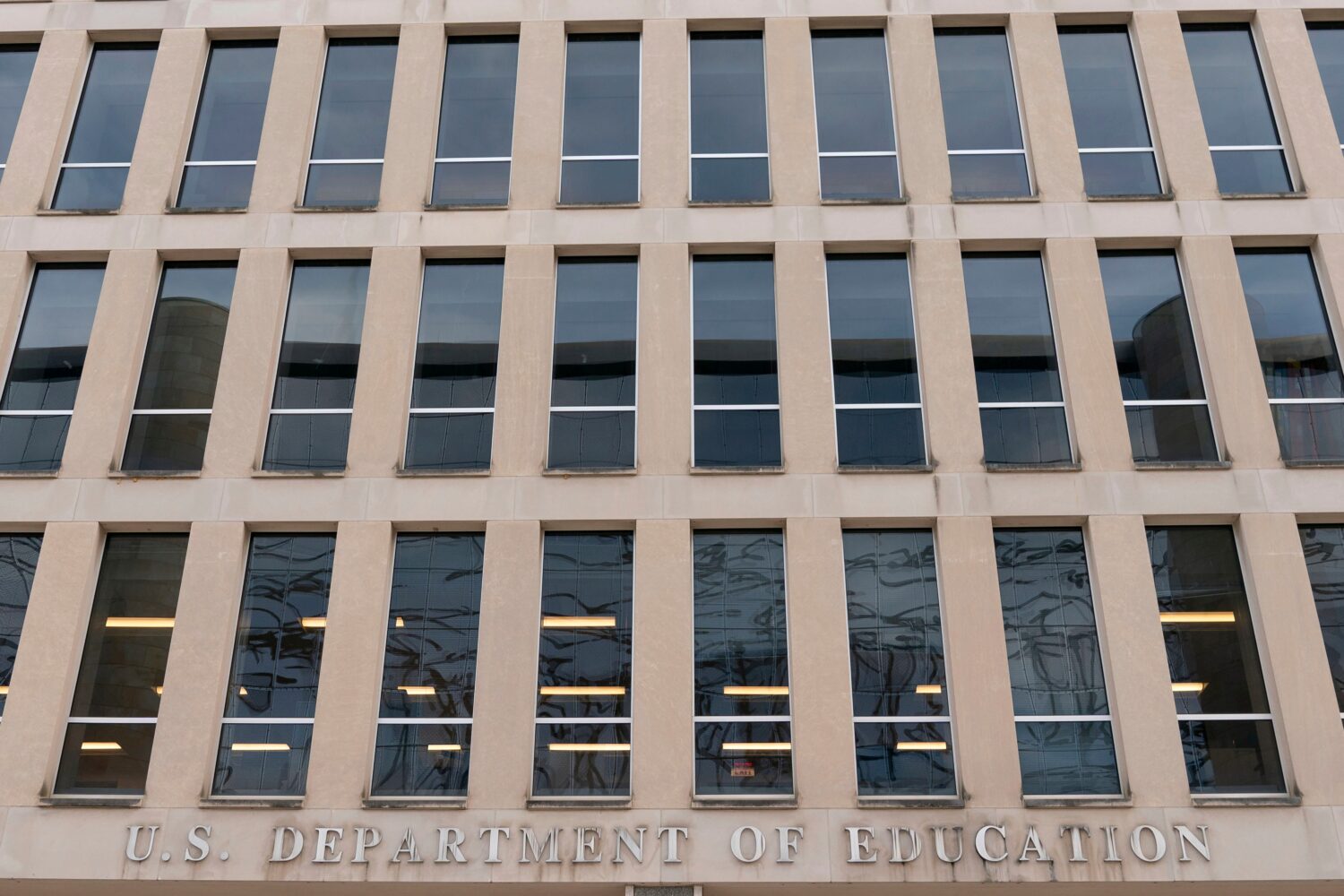 FILE - The U.S. Department of Education building is seen in Washington, Nov. 18, 2024. (AP Photo/Jo...