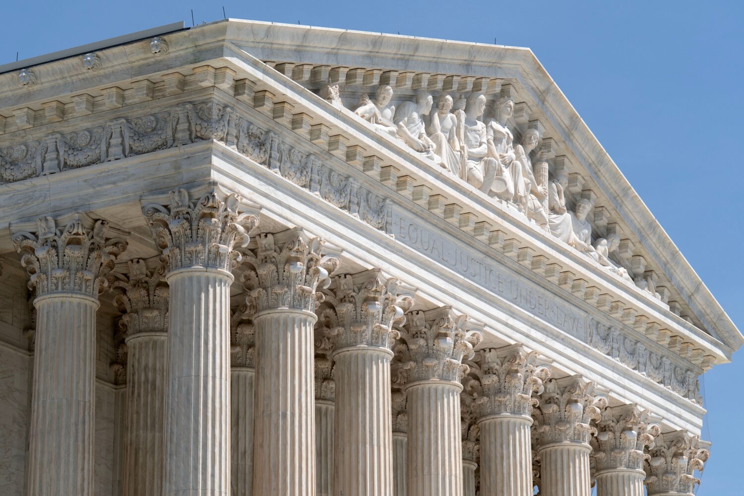 The Supreme Court is seen Tuesday, June 30, 2026, in Washington. (AP Photo/Jose Luis Magana)Credit:...