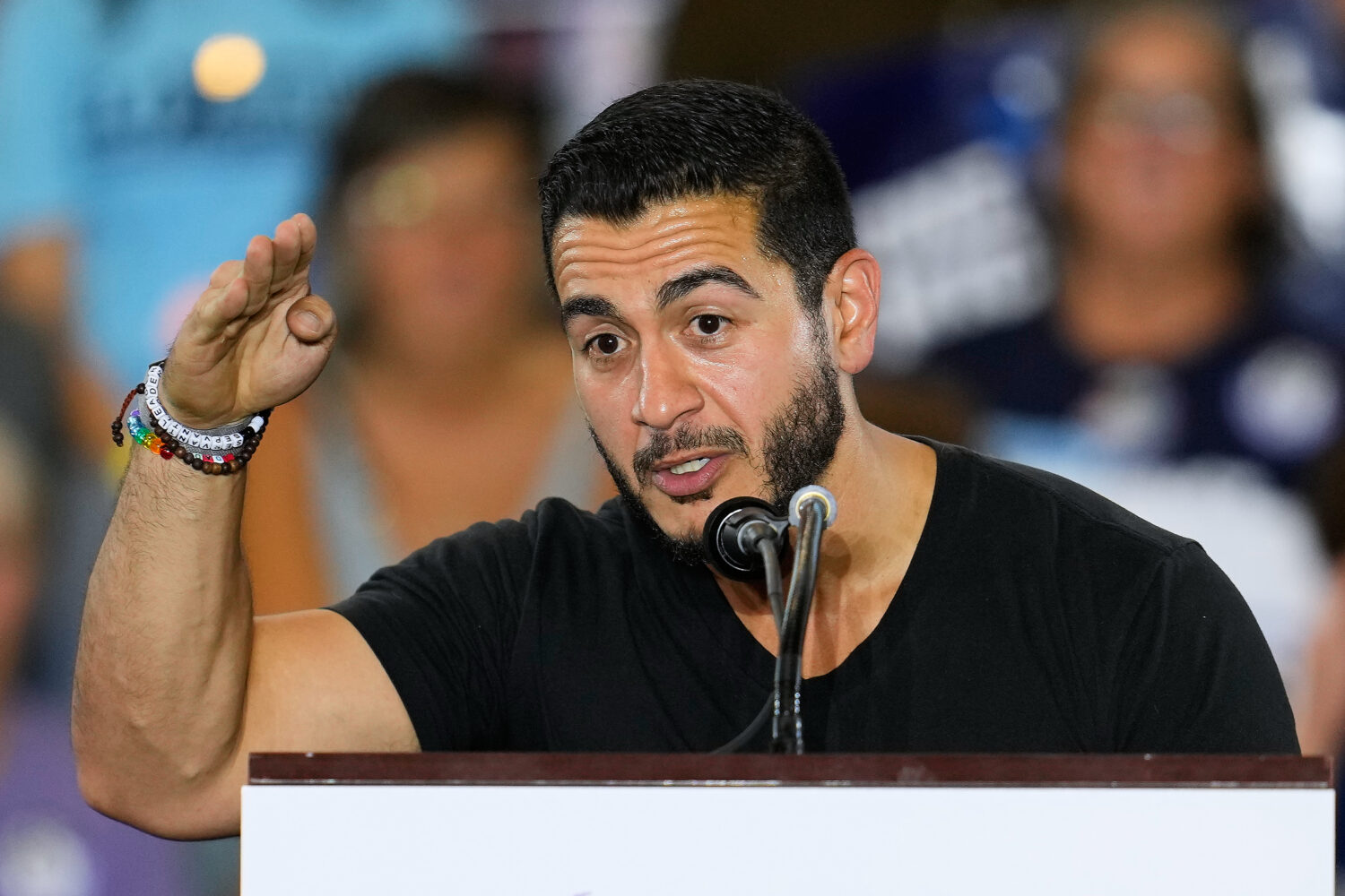 Democratic nominee for U.S. Senate Abdul El-Sayed Speaks at a General Election Kickoff Rally for Mi...